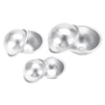 thumbnail image 2 of DIY Bath Bomb Molds,Handmade Aluminium Alloy Bath Fizzy Crafting Tools DIY Cake Mould Tools Maximized Efficiency, 2 of 14