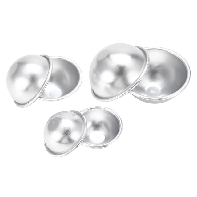 Moldes para bombas de baño de aleación de aluminio, herramientas para tartas artesanales hechas a mano con gas