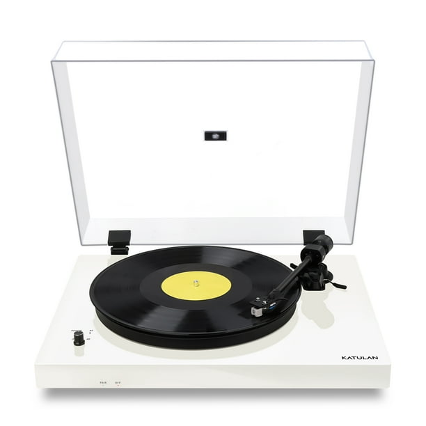 HighFidelity Belt Drive Record Player with Bluetooth Connection, Builtin Preamp, Adjustable
