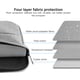 thumbnail image 3 of Qarigey Bolsa para portátil de 13/14/15 pulgadas, funda organizadora electrónica, estuche portátil impermeable para viajes de negocios Bolsas de mensajero y de hombro Negro 13 pulgadas, 3 of 6