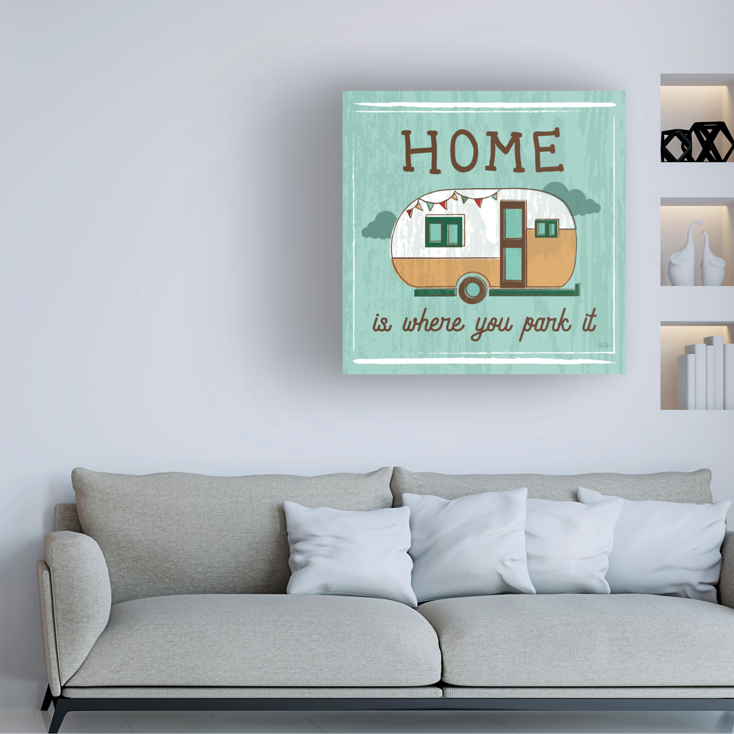 Melissa Averinos 'Comfy Camping VI' Canvas Art