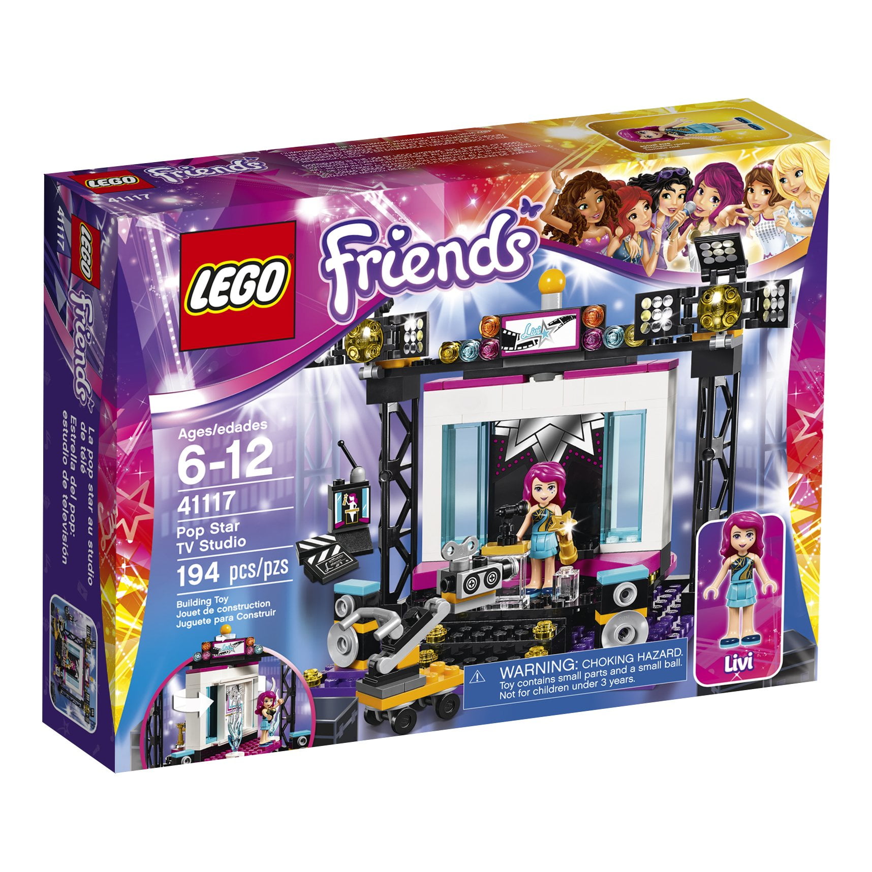 LEGO Friends Livi s Pop Star House 41135 Walmart
