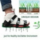 Chaussures de Pelouse Clous de Jardin Outils de Jardin Chaussures de Sol en Vrac Ripper Portable Durable Pratique – image 3 sur 9
