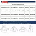 thumbnail image 3 of WREESH Baby Newborn Girls Boys Bodysuit Layette Onesies Toddler Winter Warm Coat Knit Outwear Hooded Jumpsuit Baby Clothes Gray, 3 of 6