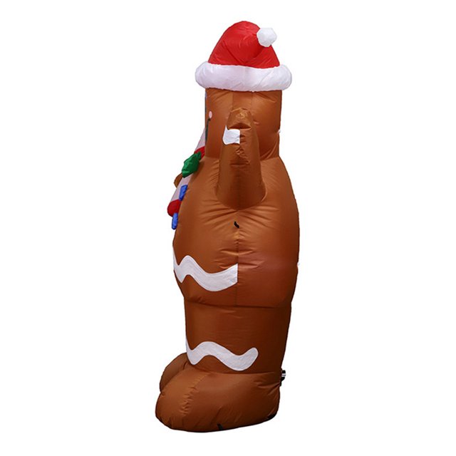 Navidad Inflable Papá Noel 1.5m Decoración para Navidad (Reino Unido)