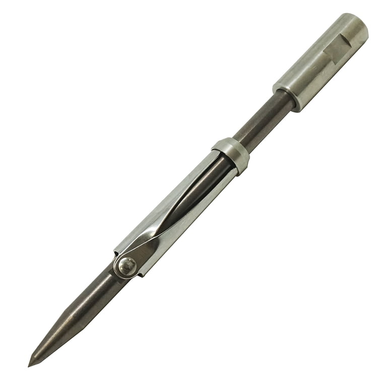 6.25 Twin Barb Double Wing Pole Spear Tip for Spearfishing 6.25 Twin Barb Double Wing Pole Spear Tip for Spearfishing