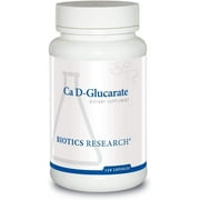 Biotics Research Ca D Glucarate Liver Detoxification, Eliminates Toxins, Strong Bones, Hormonal Health, Heart Health, Healthy Body Composition, Raw Organic Vegetable Culture 120 Count
