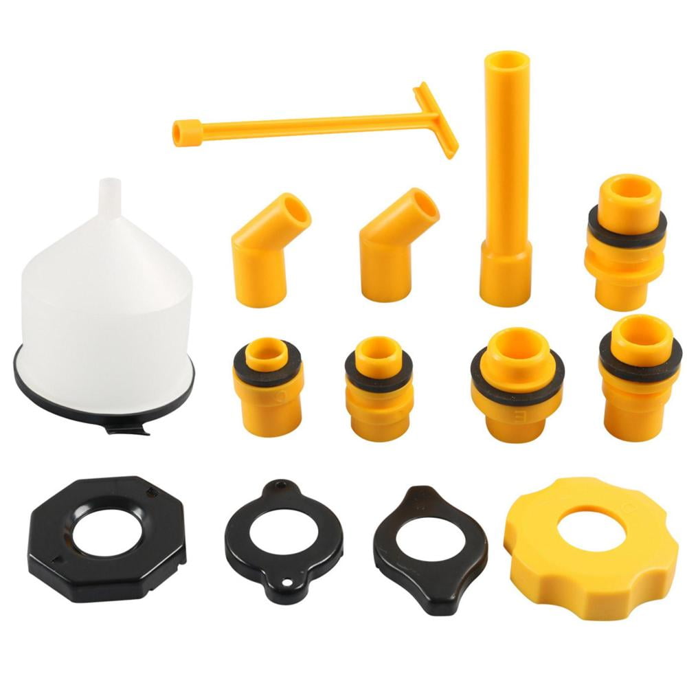 Coolant Funnel Kit 15 Pcs NoSpill Coolant Funnel Kit with Valve