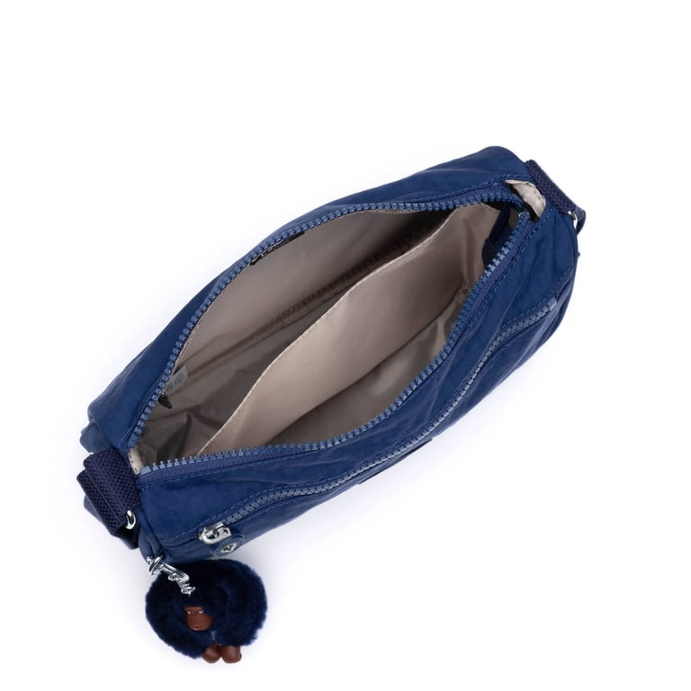 Bolso De Mano Kipling Callie - Color Azul Tinta - Dimensiones 10.5x7.5x4.5 Pulgadas - Correa Ajustable - Ligero Y Organizado