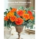 thumbnail image 4 of Rosas artificiales de espuma InnoGear, 50 unidades, color naranja, 4 of 7