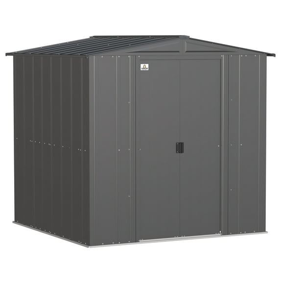 Arrow Classic Steel Storage Shed, Outdoor Shed, Multiple Sizes and Colors