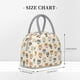 thumbnail image 2 of Balery Shiba Head Face Bolsa de Almuerzo para Mujeres, Caja de Almuerzo, Bolsa de Almuerzo Pequeña Impermeable, Tote de Almuerzo Reutilizable con Gran Capacidad, 2 of 6