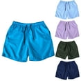 thumbnail image 6 of Chenyin Men's Hawaiian Beach Shorts Summer Casual Five Swim Trunks Mens Swimsuits Shorts with Pockets M-5XL, 6 of 7