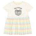 thumbnail image 3 of Inktastic Littlest Book Club Member Baby Reading Girls Baby Dress, 3 of 5