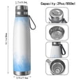 thumbnail image 3 of 29oz Insulated Water Bottle with Tea Infuser, Stainless Steel Travel Mug, Ice Frozen Print, 3 of 5