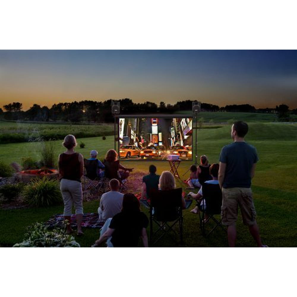 Backyard Theater Systems9' Complete Outdoor Movie Theater, SAVI