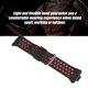 thumbnail image 2 of Correa de repuesto para pulsera deportiva inteligente de silicona para Fitbit Alta, color negro y rojo, 2 of 5