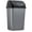 Gray, variant on Superio Large Kitchen Trash Can 13 Gallon Black 2 Pack Swing Top Trash Can with Lid, 52 Qt