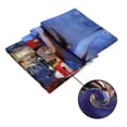 thumbnail image 5 of Christmas Shower Curtain Winter Holiday Merry Christmas Bath Curtain Cute Snowman Bathroom Decor with 12 Hooks 72x72in, 5 of 7