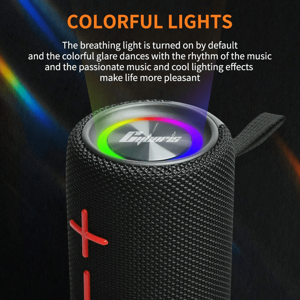 Magnetic Dual-Split Bluetooth Speaker, IPX6 Waterproof Split Portable Wireless Speaker, 20W Volume, S11
