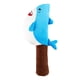 thumbnail image 4 of Peluche de tiburón, juguete de peluche, animal de peluche, juguete ligero para sofá, decoración creativa Azul, 4 of 9
