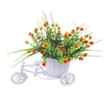 thumbnail image 2 of Visland Bicycle Artificial Flower Decor Plant Stand Nostalgic Bicycle Planter Garden Decor for Home Wedding Decoration, 2 of 7
