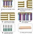 thumbnail image 4 of 1 Set Iron Medal Holder Frame Medals Display Hanger Rack with Screws Rectangle with No Limits Dark Goldenrod 135x400mm, 4 of 7