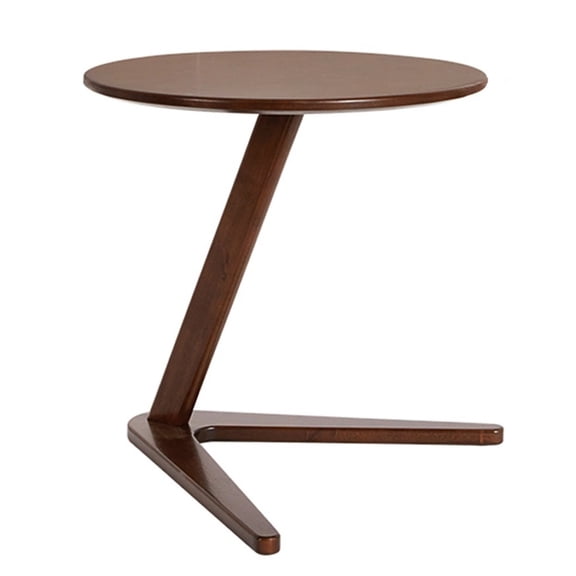 C-shaped Nightstand End Tables Living Room Corner Table Mini Solid Wood Night Stands Bed Side Tables, Bedroom Sofa Side Table Small Round End Table, Simple Small Coffee Table