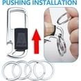 thumbnail image 5 of Keychain with 4 Detachable Key Rings, Bottle Opener Key chain for Car Keys, Perfect Gift for Men, 5 of 7