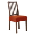 thumbnail image 3 of Funda de asiento de comedor Yotijar elástica extraíble naranja, 3 of 9