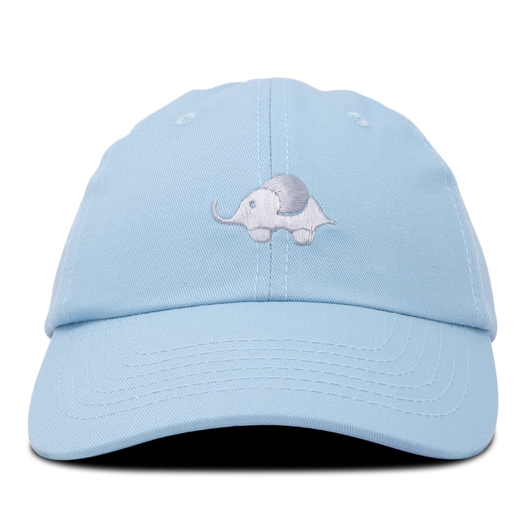 DALIX Cute Elephant Hat Cotton Baseball Cap Light Blue  display picture 1