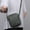 Green, variant on Sling Bag for Women and Men, Small Crossbody Bag Side Shoulder Bag for Men Women, Travel Passport Wallet Bag, Small Neck Pouch Side Shoulder Bag, Brown