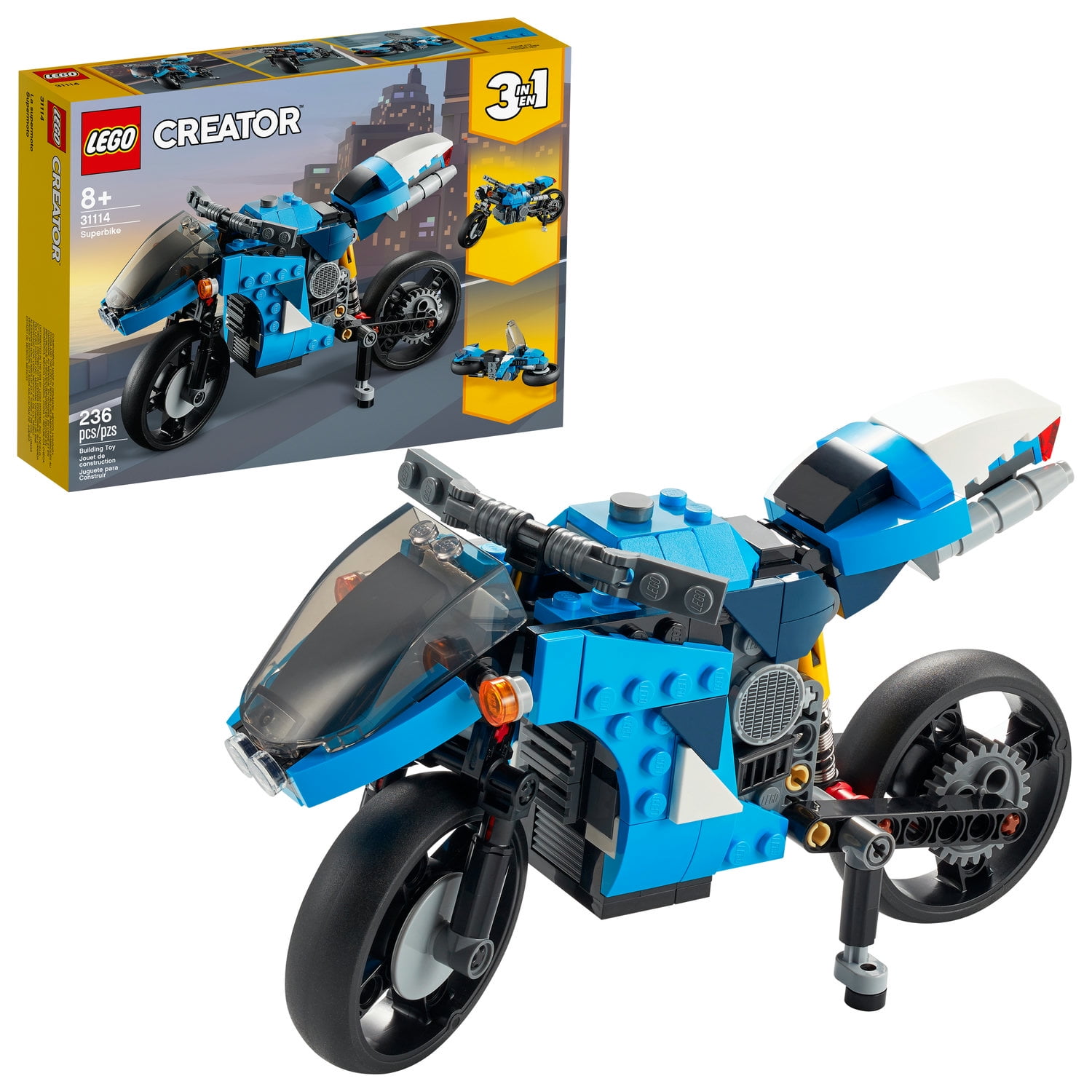 Superbike 31114 Building Set (236 Pieces) -