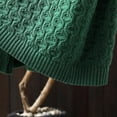 thumbnail image 5 of Delayuji Women's Knitted Sweater Vest Solid Color Hollow Pullover Vest Loose Casual Vest Womens Fashion Sweater Green, 5 of 6