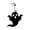 B, variant on LED Halloween Pendant Light, Acrylic Hanging Decoration for Window Door Party Haunted House