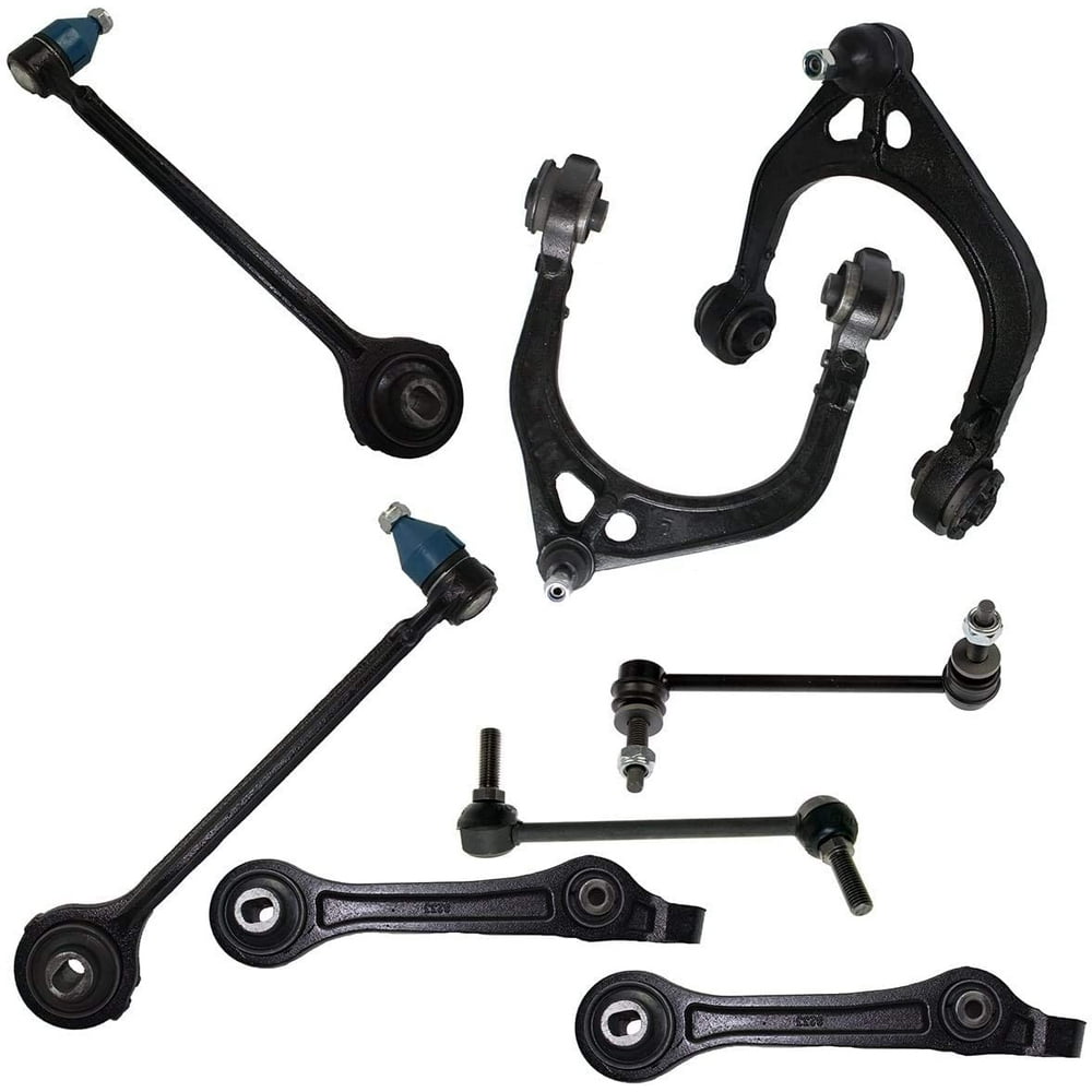8PC Front Upper + Lower Forward Rearward Control Arm + Sway Bar End Links for 20112016 Chrysler