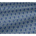 thumbnail image 5 of oneOone Viscose Jersey Fabric Leaves|Floral & Paisley Block Fabric Prints By Yard 60 Inch Wide, 5 of 5