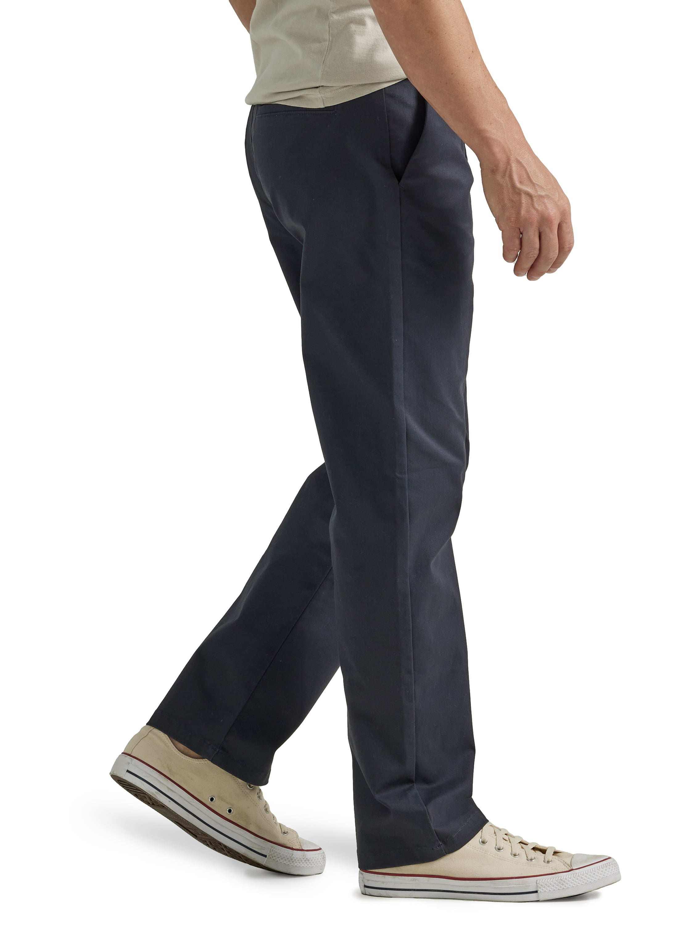 Lee® Men's Legendary Flat Front Relaxed Straight Pant with Wrinkle Resist
