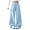 Light Blue, variant on BXJX Womens Straight-leg Sweatpants, Fleece Lined Drawstring Elastic Waist Fall Winter Daily Bottoms with Pockets Light Blue Size S-2XL