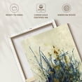 thumbnail image 6 of Elephant Stock Wild Indigo Floral I Wall Art - Vertical Canvas Wall Art - Living Room Wall Decor - Abstract Canvas - Blue And Brown Decor By Tim O'toole - 12" x 24", 6 of 8