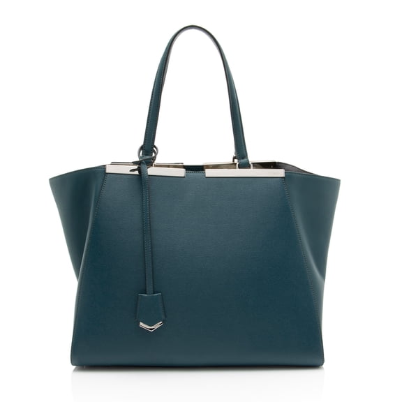 Pre-Owned Fendi Vitello Elite 3Jours Large Tote