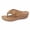 Brown, variant on Womens Plus Size Wedge Sandals Floral Thong Flip Flops Slip-On Casual Spring Summer Shoes, Black