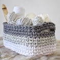 thumbnail image 5 of 5 Sizes Wooden Basket Bottom for Knitting Crochet Basket Bag Rectangular Shape Blank Crochet Basket Wood Base, 5 of 7