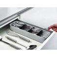 thumbnail image 3 of KAIYANG Organizador de cubiertos dividido Bandeja compacta para cubiertos - (gris) Talla única, 3 of 4