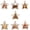 7 PCS-E, variant on WDOBM Christmas Decorations, Glowing Christmas Story Ornament Light-Up Mini Decor, Hanging Ornament for Christmas Tree, Winter Holiday Gift Favor