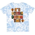 thumbnail image 3 of Inktastic Thanksgiving Gobble Time Turkey Boys or Girls Toddler T-Shirt, 3 of 5