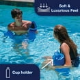 thumbnail image 4 of WOW Sports - Blue Foam Pool Noodle - Perfect For Pool Parties & Swim Training - W/ Cup Holder - Floatation Device for Adults & Children - Pool Accessory - 46" Long, 4 of 4