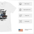 thumbnail image 6 of 1969 Ford Torino GT Cobra V-Neck T-shirt American Muscle Car Classic Vintage Retro FoMoCo Performance Licensed Tee, 6 of 7