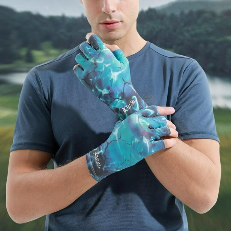 Sun sales gloves fishing