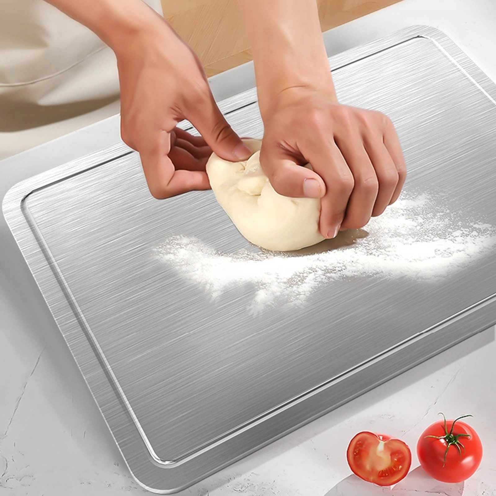 Kieccall Press Type Ice Cube Mold with Lid Food Grade Square Ice Maker 56 Grids Freezer Ice Tray for Home Ice Making